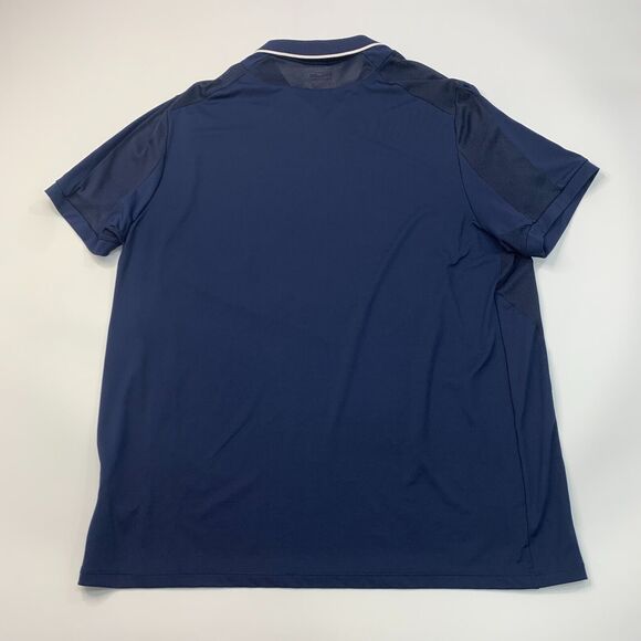 RLX Ralph Lauren Polo Shirt Mens XL Extra Large Navy Desert Forest Golf Club - Picture 8 of 10